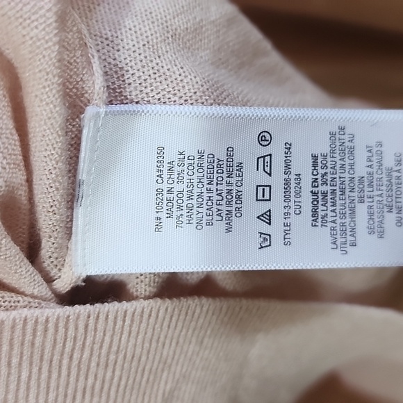 Joie Wool/Silk Blend Shirt Size Small - Picture 6 of 7